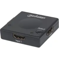 Manhattan 207911 Manhattan 2-port AV HDMI Switch 2x1 Full HD 1080p