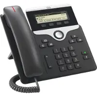 Cisco 7811, IP-Telefon, Schwarz, Silber, Kabelgebundenes Mobilteil, Polycarbonat, Tisch/Wand, 1 Zeilen