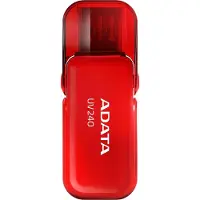 ADATA UV240, 32 GB, USB Typ-A, 2.0, Kappe, 7 g, Rot