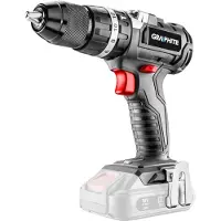 Graphite Akku-Bohrschrauber mit Schlageinstellung 18V Li-Ion Energie +