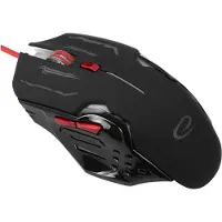 Esperanza Kabelgebundene Maus für Gamer 6D Opt. USB Mx403 Apache Rot