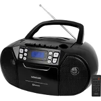 Sencor SPT 3907 B, Digital, FM, 87,5 - 108 MHz, Spieler, CD-R,CD-RW, zufällig, Wiederholung