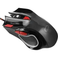 Esperanza Kabelgebundene Maus für Gamer 7D Opt. Usb Mx401 Hawk Schwarz-Rot