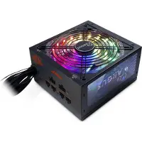 Inter-Tech Argus RGB-650W CM II, 650 W, 100 - 240 V, 47 - 63 Hz, Aktiv, 100 W, 650 W