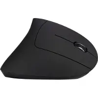 Inter-Tech Eterno KM-206R - Vertikale Maus - ergonomisch - Für Rechtshänder - 6 Tasten - kabellos - 2.4 GHz - kabelloser Empfänger (USB)