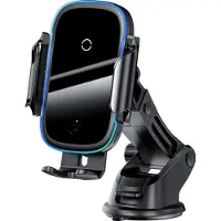 Baseus 6953156212466, Wireless charger, Auto, Auto/Innenbereich, Schwarz