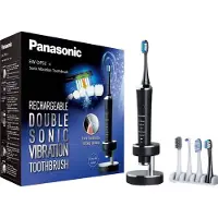 Panasonic DP52, Erwachsener, Schallzahnbürste, Zahnfleischpflege, Normal, Weich, Whitening, 12000 Bewegungen pro Minute, Schwarz, 30 sec