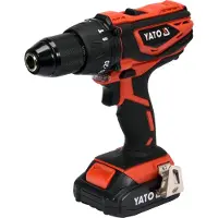 YATO AKKU-Schlagbohrmaschine 18V LI-ION Akkuschrauber Akkubohrer LED 40Nm 13mm