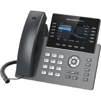 Grandstream Networks GRP2615, IP-Telefon, Schwarz, Grau, Kabelgebundenes Mobilteil, Tisch/Wand, Im Band, SIP-Info, 10 Zeilen