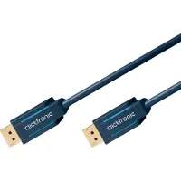 ClickTronic 40994, 2 m, DisplayPort, DisplayPort, Männlich, Männlich, Schwarz