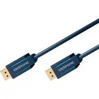 ClickTronic 40992, 1 m, DisplayPort, DisplayPort, Männlich, Männlich, Schwarz