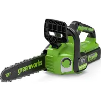Greenworks 24V kabellose Kettensäge 30 cm (3/8 Zoll)