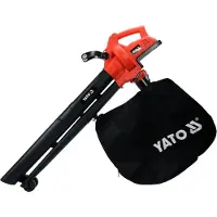 YATO YT-85175, Handgehaltenes Gebläse, 230 km/h, 8 m³/h, 45 l, Schwarz, Orange, 12500 RPM