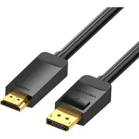 Vention 4K DisplayPort zu HDMI 2.0 Kabel, schwarz - 2m