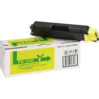 Kyocera Original Toner TK-590Y, Einzelpack, gelb