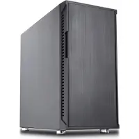 Nanoxia Deep Silence 8 Basic, Micro Tower, PC, Schwarz, ATX, EATX, Kunststoff, Stahl, 18 cm