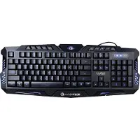 MARVO Gaming-Tastatur K636 US-Layout wasserdicht Anti-Ghosting LED-Beleuchtung