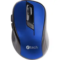 C-TECH Maus WLM-02 kabellos, 6tlaè. Schwarz und blau