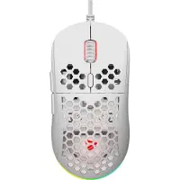 Savio HEX-R, rechts, Optisch, USB Typ-A, 12000 DPI, Weiß