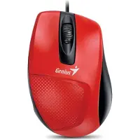 Gembird GENIUS Maus DX-150X, kabelgebunden, 1000 dpi, USB, rot (31010231104)