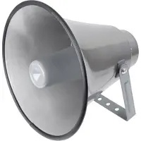 Rebel HT60359 12-Zoll-Drucklautsprecher, 25 W, grau