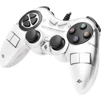 Esperanza EGG105W - 5901299947050 ESPERANZA EGG105W FIGHTER - VIBRATION GAMEPAD FOR PC COMPUTERS - WHITE
