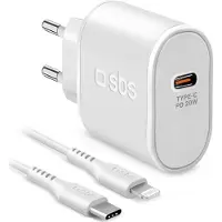 SBS 20W Made for iPhone (MFi) Wandladegerät-Kit, geeignet für MacBook Neo