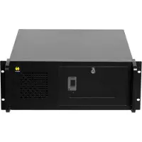 NETRACK NP5105, Rack, Server, Schwarz, Silber, ATX, EATX, micro ATX, Mini-ITX, ABS, SGCC, 4U