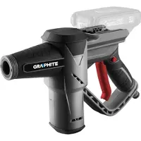 Graphite 58G083, Kompakt, Akku, Grau, 170 l/h, 24 bar, 70 dB