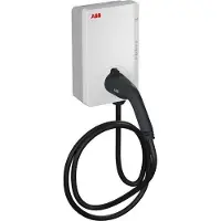 ABB Terra ladestander Type 2 udtag 22kW, med 5 meter kabel 32A/380-415VAC med RFID, Bluetooth, WiFI, IP54