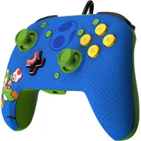 PDP REMATCH: Yoshi & Toad, Gamepad, Nintendo Switch, Nintendo Switch OLED, D-Pad, Home button, Analog / Digital, Kabelgebunden, USB