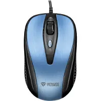 Yenkee USB wired mouse, 4 buttons, optical, symmetrical, Blue