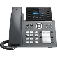Grandstream Networks GRP2634, IP-Telefon, Schwarz, Kabelgebundenes Mobilteil, Im Band, Außerhalb des Bandes, SIP-Info, Supervisor, Benutzer, 8 Zeilen