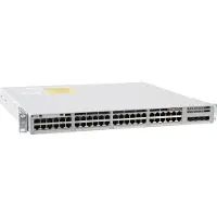 Cisco Catalyst 9300L - Network Essentials - Switch - L3 - managed - 48 x 10/100/1000 (PoE+) + 4 x 10 Gigabit SFP+ (Uplink) - an Rack montierbar - PoE+ (890 W) - mit 1 Jahr Network Essentials