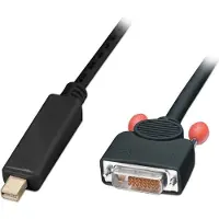Lindy DisplayPort Mini - DVI-D 3 m schwarzes Kabel (41697)