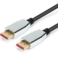 Montis+ Montis Kabel DisplayPort v1.4 MT038-3 3 m Schwarz Silber
