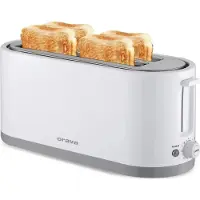 Orava HR-125 weiss / Toaster / 1200-1400 W / 4 Schlitze / 7 Bräunungsgrade