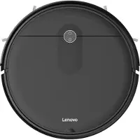 Lenovo E2 Pro, Beutellos, Schwarz, Rund, 0,45 l, HEPA, 120 min