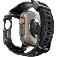 Spigen Rugged Armor Pro Hülle für Apple Watch Ultra - 49 mm - Schwarz