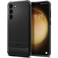 Spigen Samsung Galaxy S23 Hülle - Silikon - - Backcover/Soft Case - Schwarz