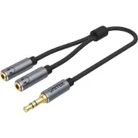 UNITEK Y-C956ABK Audio-Kabel.