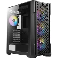 Antec AX90, Midi Tower, PC, Schwarz, ATX, ITX, micro ATX, Kunststoff, Stahl, 16 cm