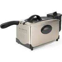 Black & Decker Fritteuse 3L gebürstet