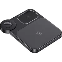 Usams Charge. Induktiv 3W1 15W Schwarz/Schwarz Cd190Wxc01 (Us-Cd190)