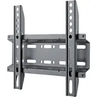 SBOX PLB-2522F, 58,4 cm (23"), 109,2 cm (43"), 75 x 75 mm, 200 x 200 mm, Stahl, Schwarz