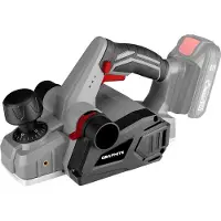 Graphite Akku-Hobelmaschine Energy+ 18V, 16000 U/min, Hobelbreite 82 mm, Hobeltiefe 1,5 mm, Fälztiefe 8 mm, Parallelführung, Tiefenanschlag