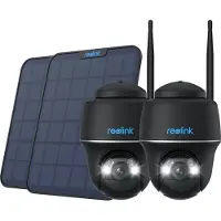 Reolink 2xArgus Series B430-B Battery-WiFi +2x Solar Panel 2-B