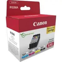 Canon CLI-581XXL BK/C/M/Y Multipack, Schwarz, Cyan, Magenta, Gelb, 4 Stück(e), Multipack