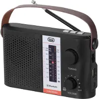 Trevi RA 7F25 BT, Tragbar, Analog & Digital, AM, FM, SW, MP3, 3,5 mm, Mikro-USB, USB Typ-A