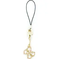 GUESS zawieszka GUCPM4GID Phone Strap 4G Glitter Charm
